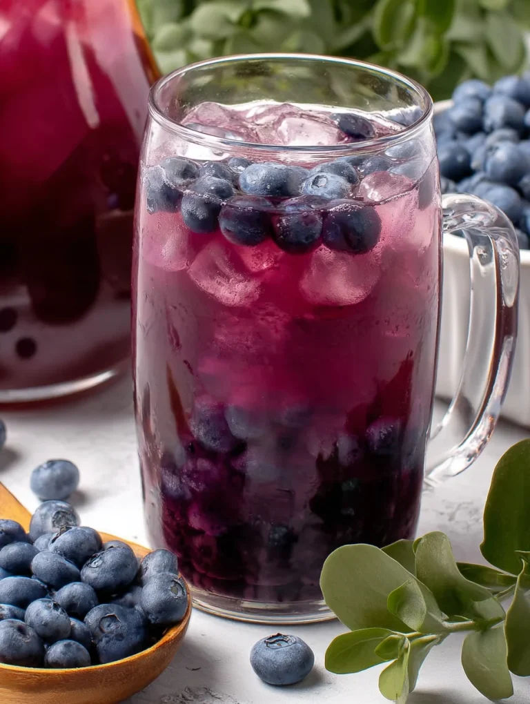 blueberry tea