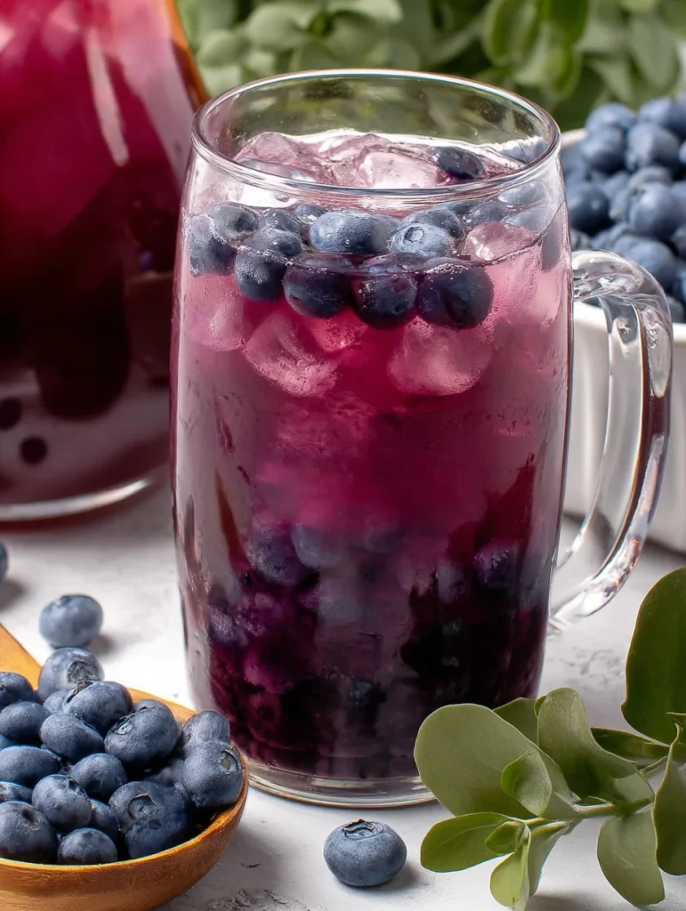 blueberry tea