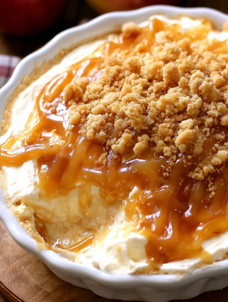 caramel apple cheesecake dip recipe