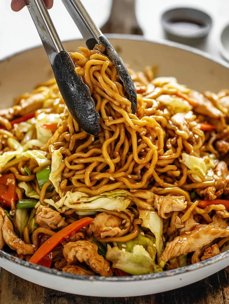 chicken yakisoba