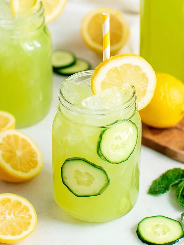 cucumber lemonade