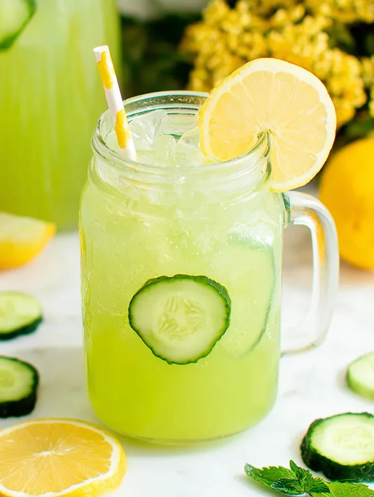 cucumber lemonade