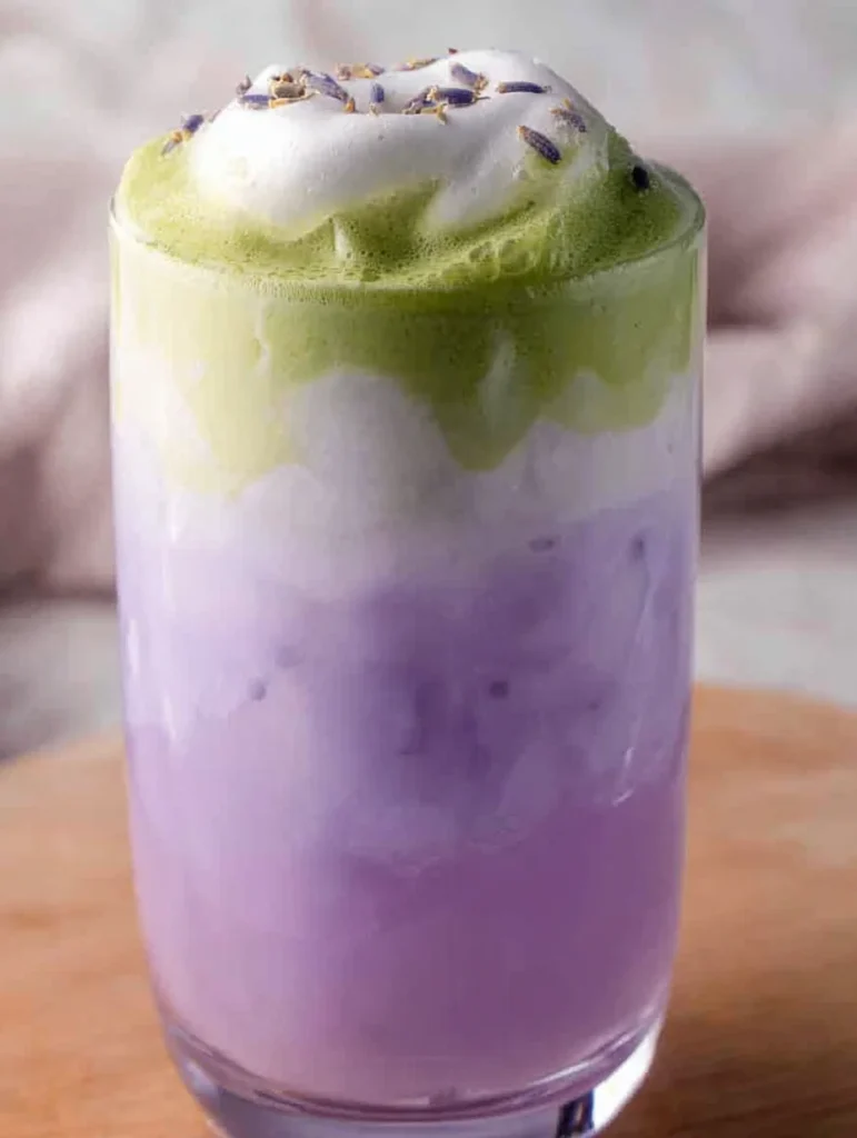 lavender cream cold foam