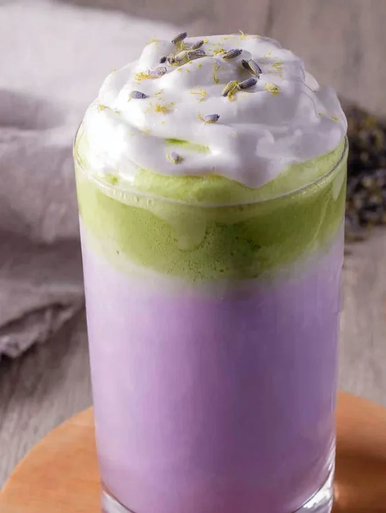 lavender cream cold foam