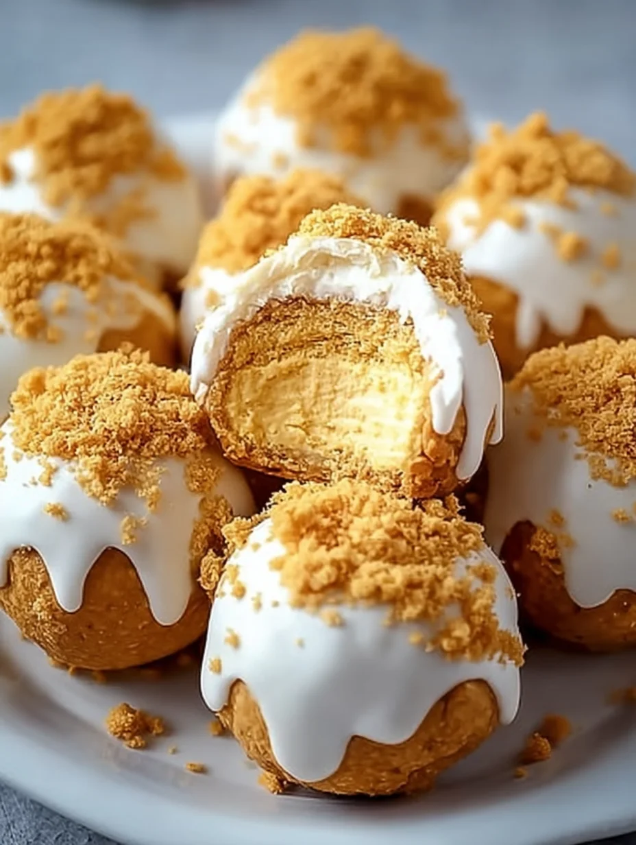 no bake pumpkin cheesecake balls