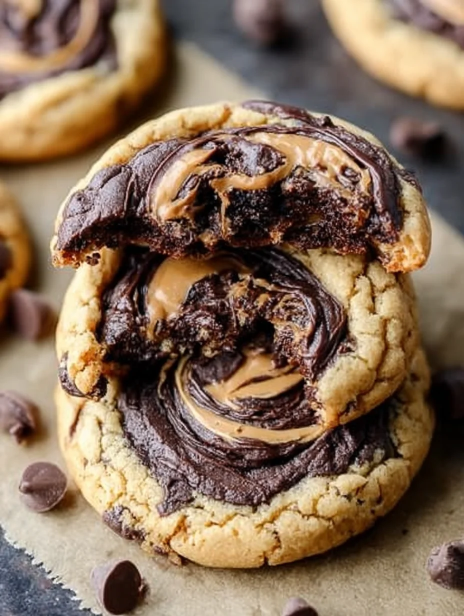 peanut butter brownie cookies