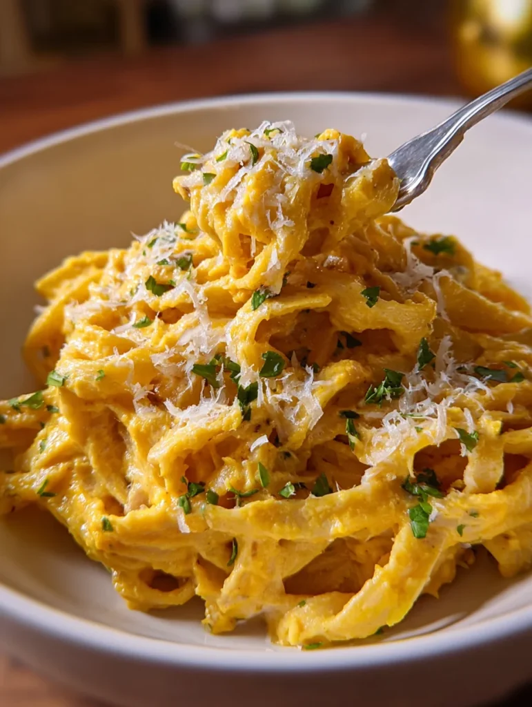 pumpkin alfredo
