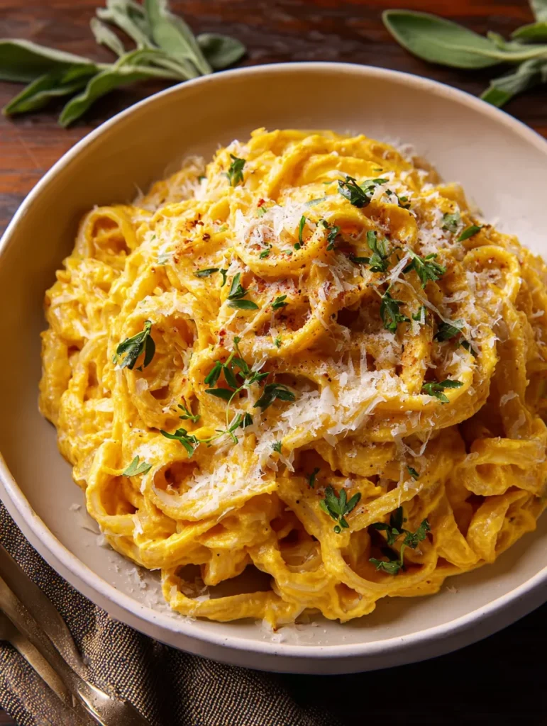 pumpkin alfredo