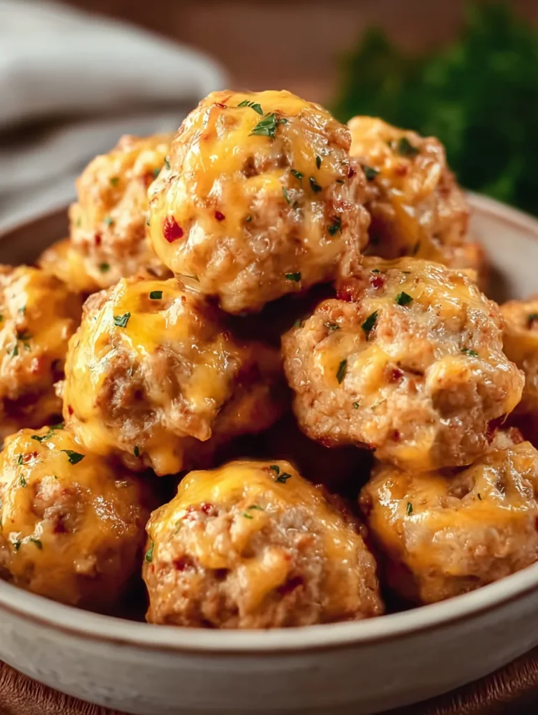 rotel cream cheese sausage balls