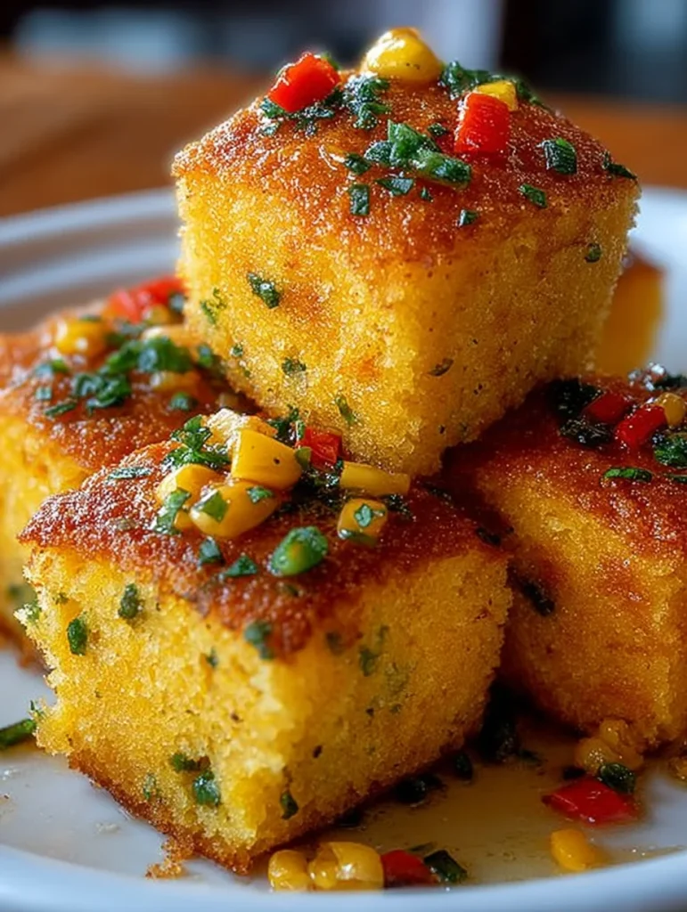 southern style honey butter cornbread