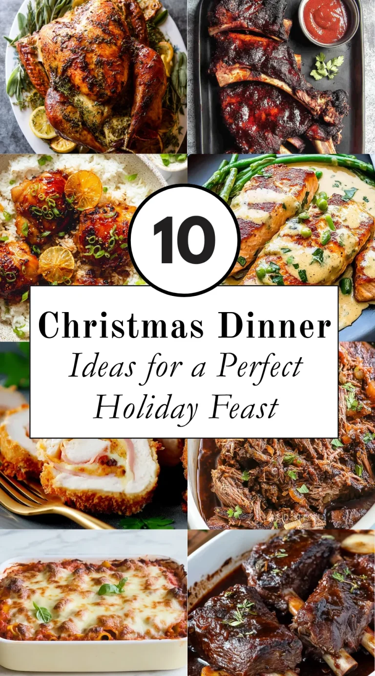10 Christmas Dinner Ideas for a Perfect Holiday Feast