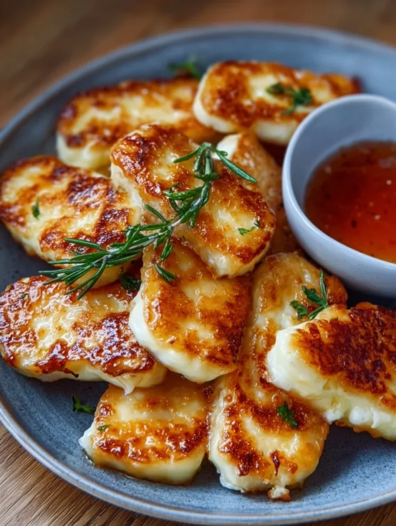 Air Fryer Halloumi