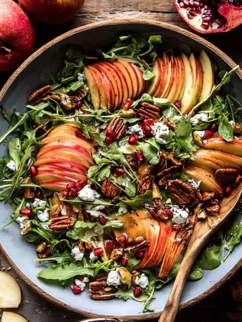 Autumn Harvest Honeycrisp Apple and Feta Salad