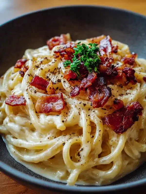 Bacon Carbonara Pasta