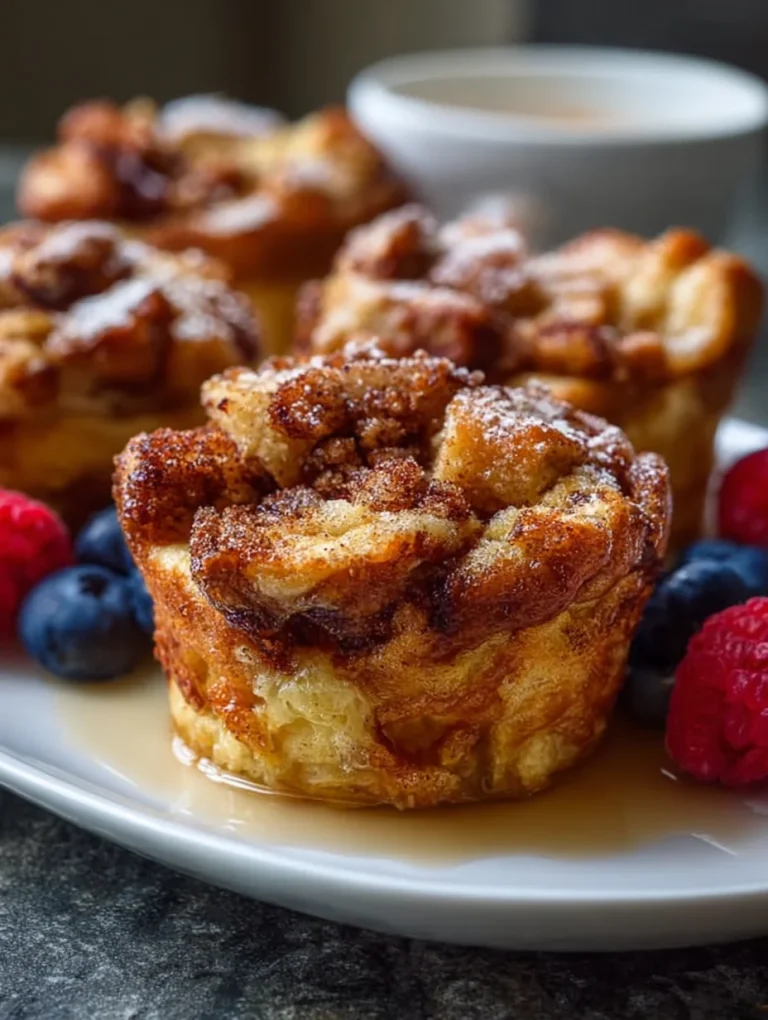 Baked French Toast Muffins