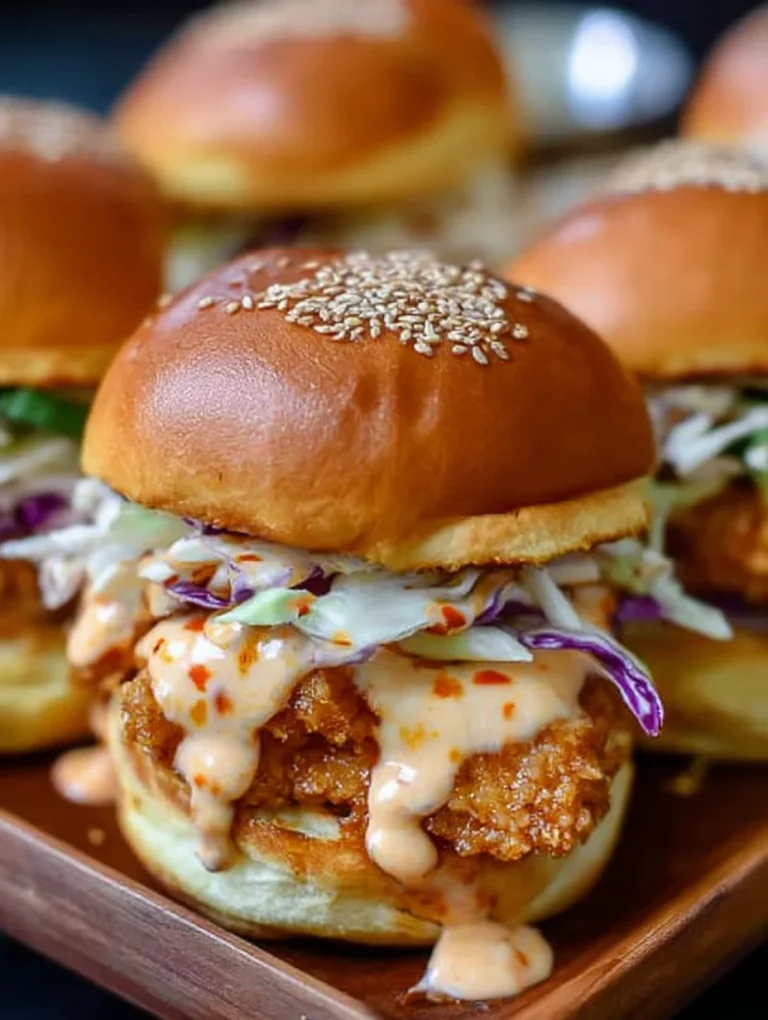Bang Bang Chicken Sliders Recipe