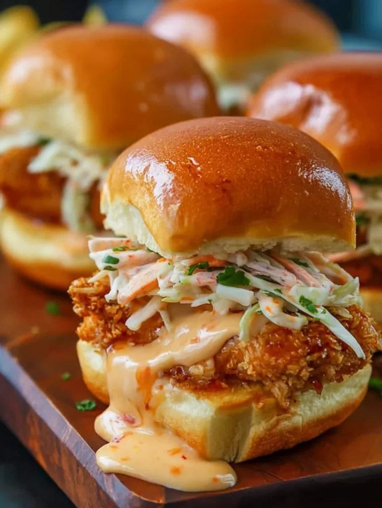 Bang Bang Chicken Sliders Recipe