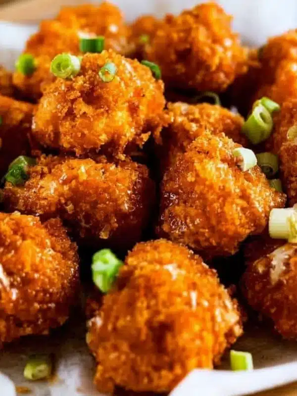 Buffalo Air Fryer Popcorn Chicken
