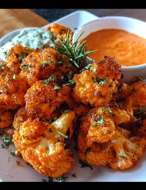 Buffalo Cauliflower Bites