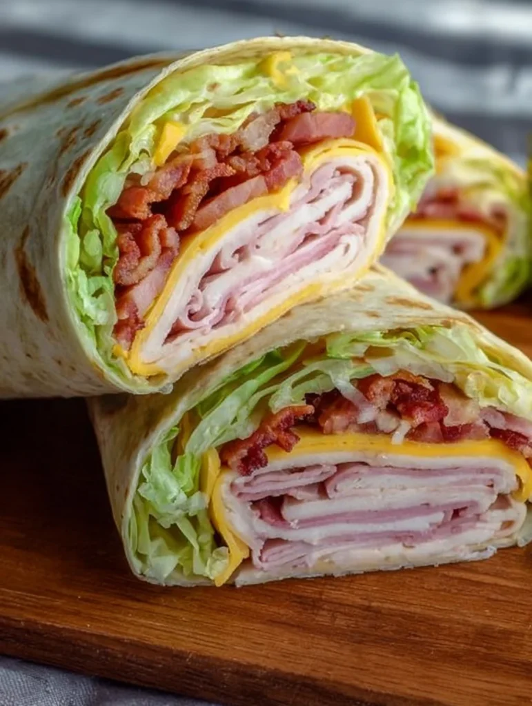 California Turkey Club Wrap