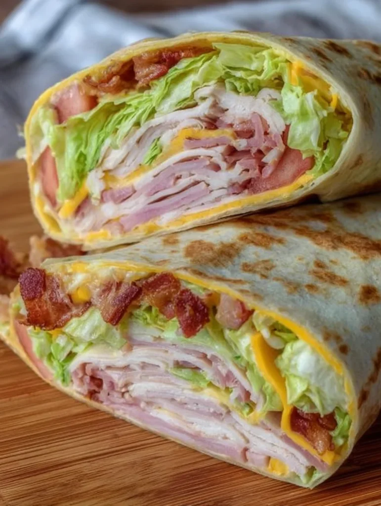 California Turkey Club Wrap