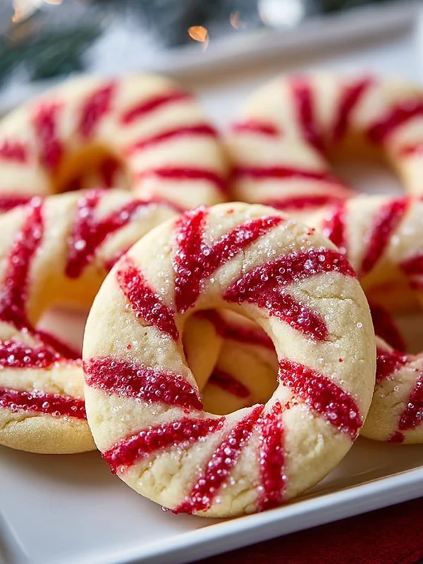 Candy Cane Cookies