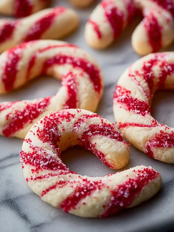 Candy Cane Cookies