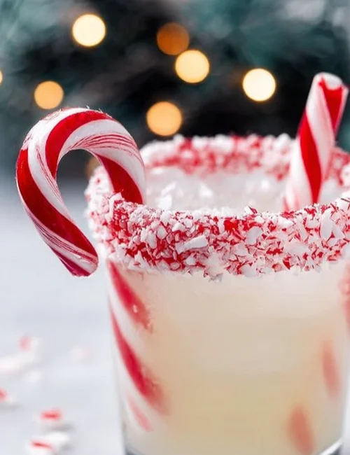Candy Cane Cooler Mocktail
