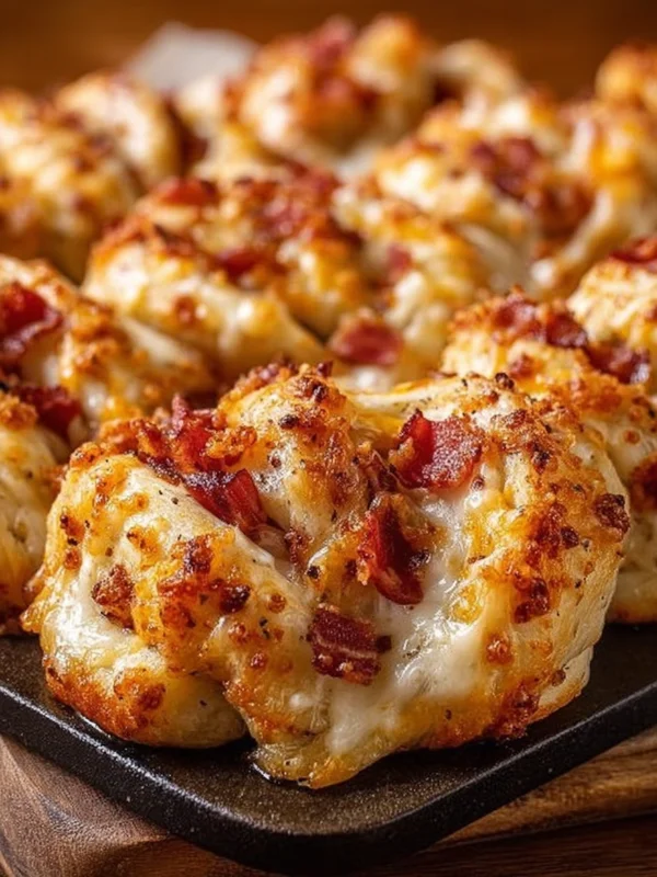 Cheesy Bacon Pull-Apart Twists