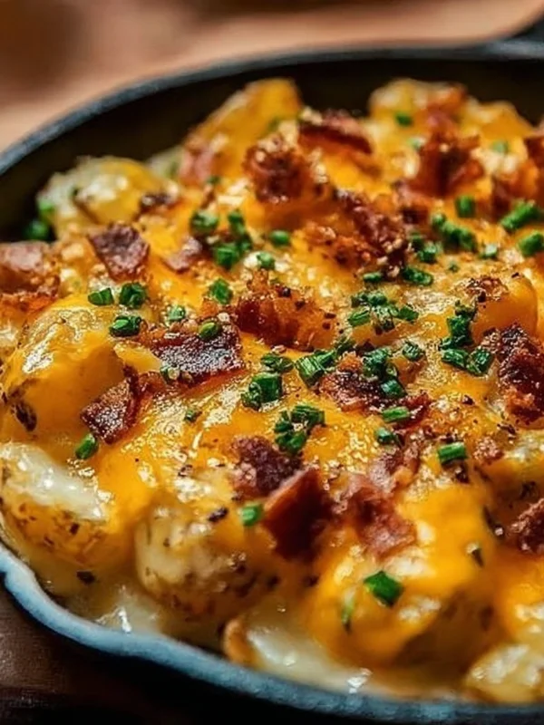 Cheesy Mississippi Mud Potatoes