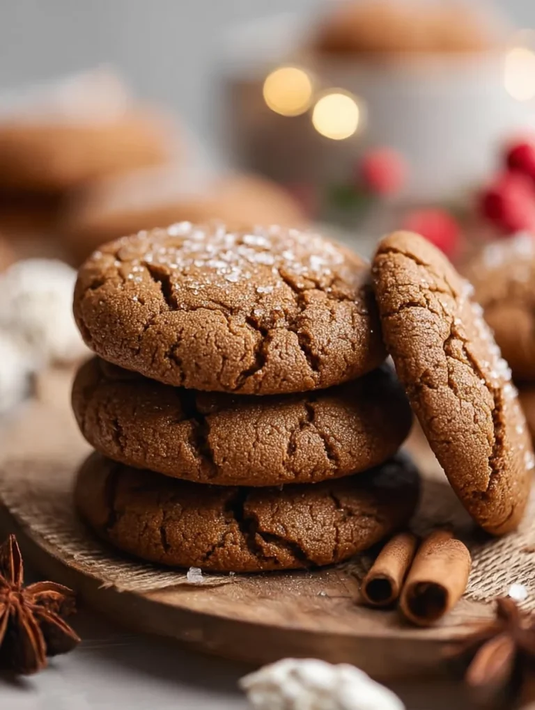 Chewy Gingerbread Cookie Recipe