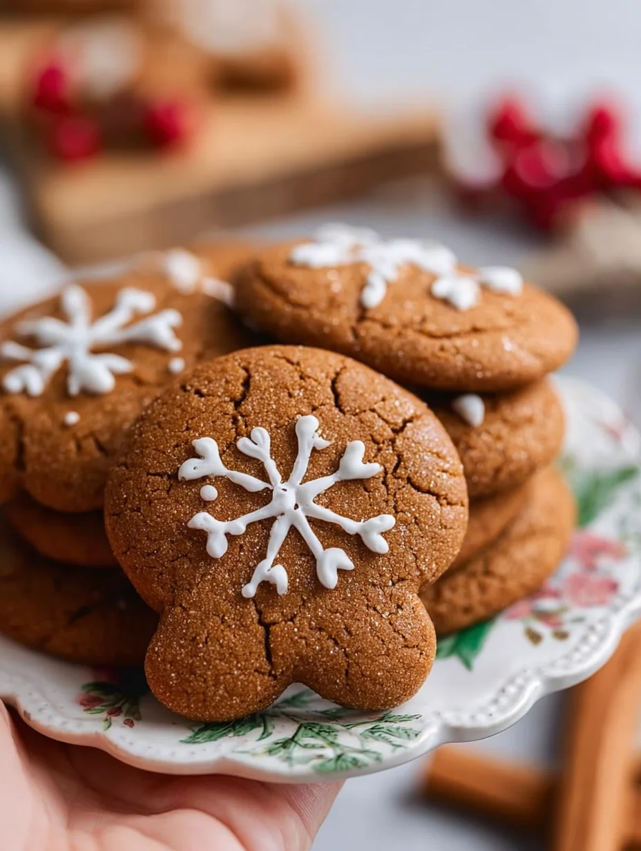 Chewy Gingerbread Cookie Recipe