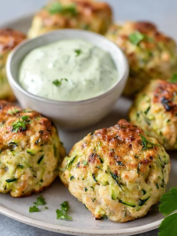 Chicken Zucchini Poppers