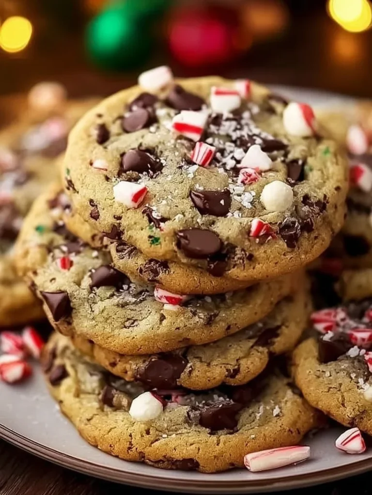 Chocolate Chip Christmas Cookies