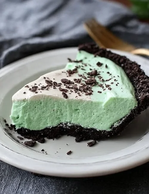 Chocolate Mint Pie