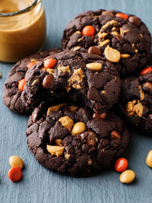 Chocolate Peanut Butter Cookies