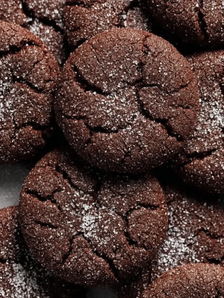 Chocolate Sugar Cookies