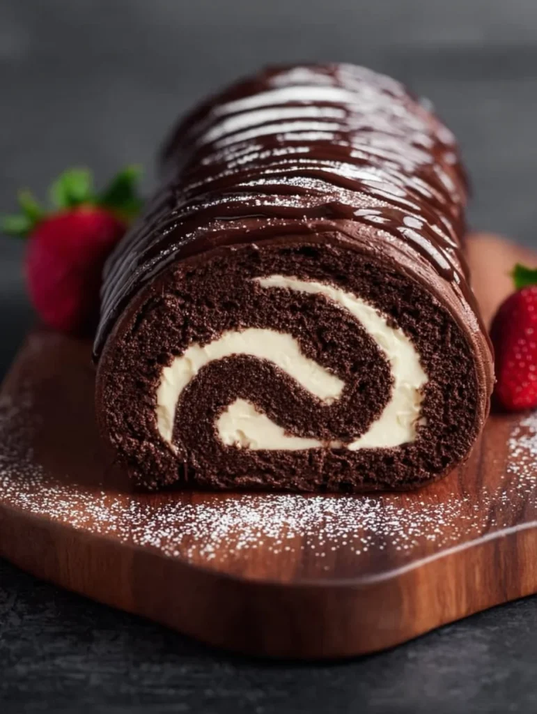 Chocolate Swiss Roll