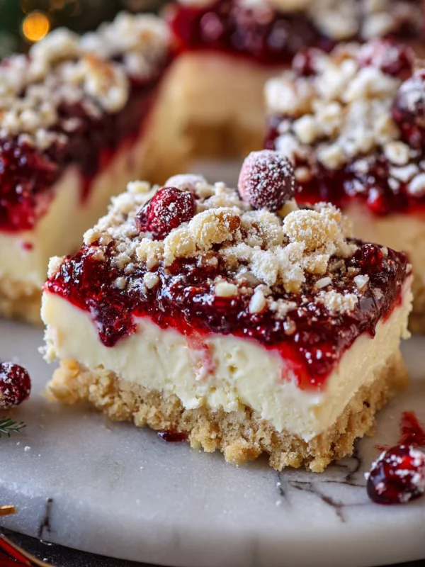 Christmas Cheesecake Dessert