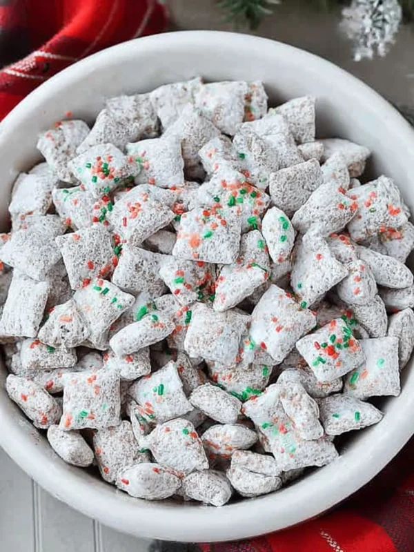 Christmas Puppy Chow Recipe