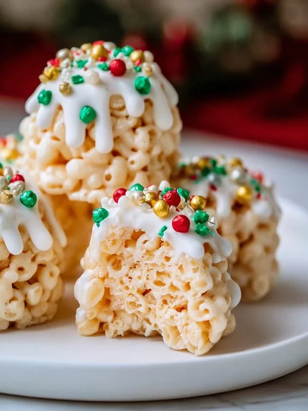 Christmas Rice Crispy Treats