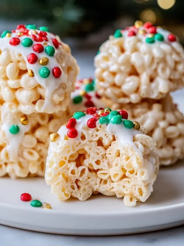 Christmas Rice Crispy Treats