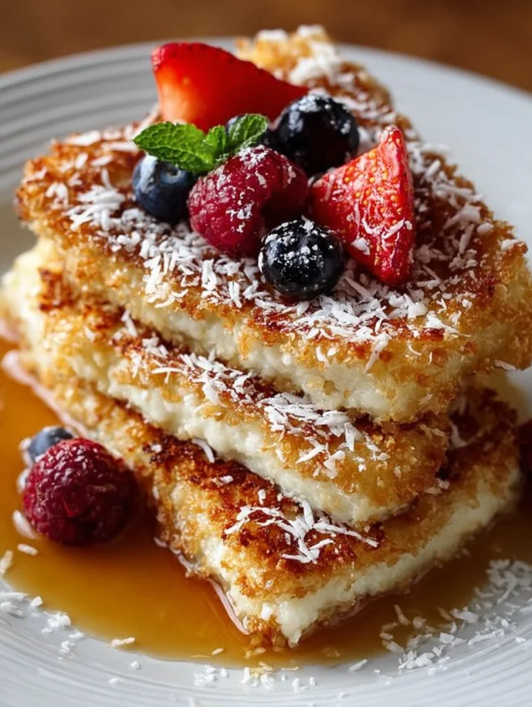 Coconut Crusted French Toast