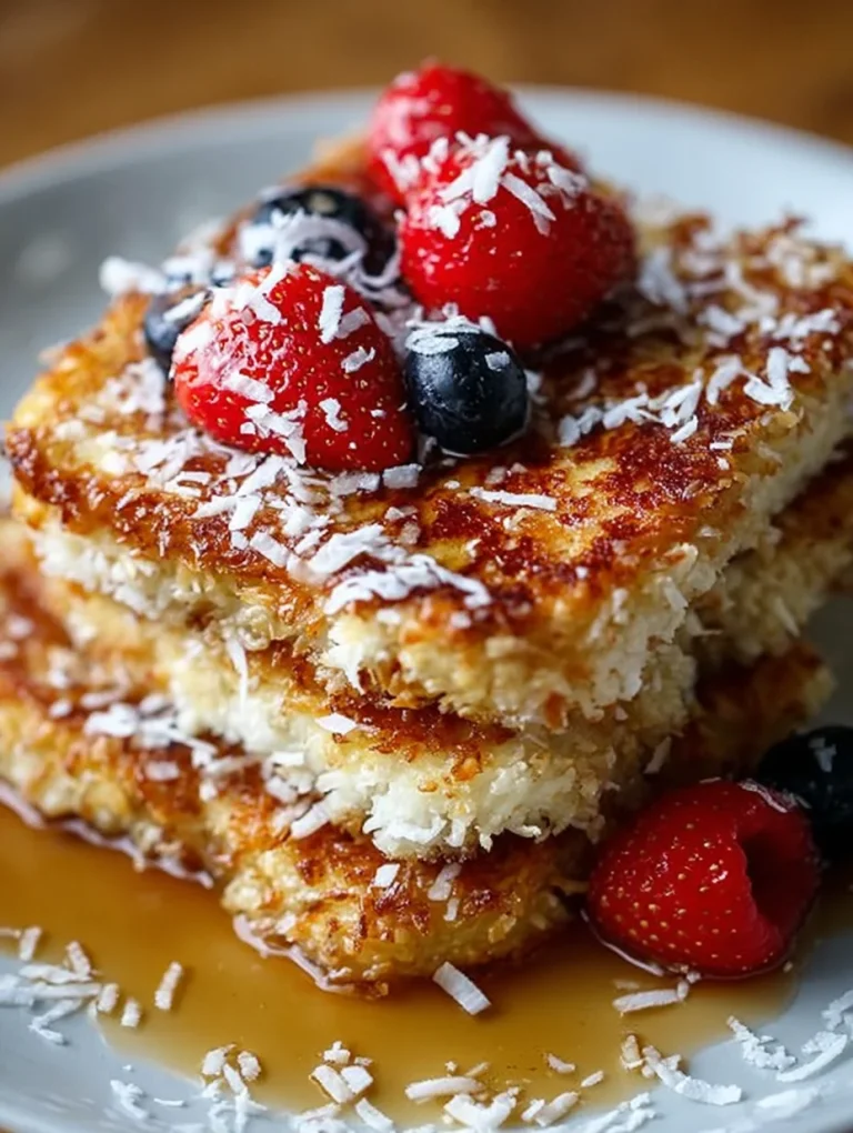 Coconut Crusted French Toast