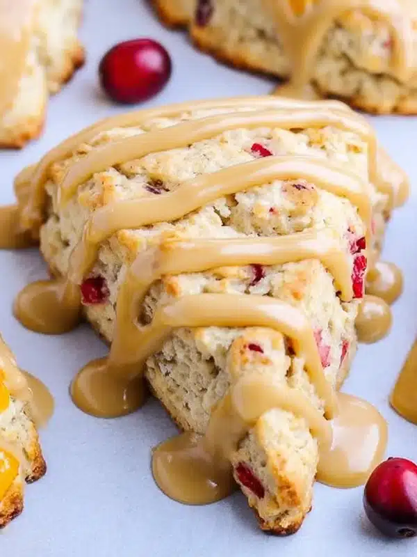 Cranberry Orange Scones