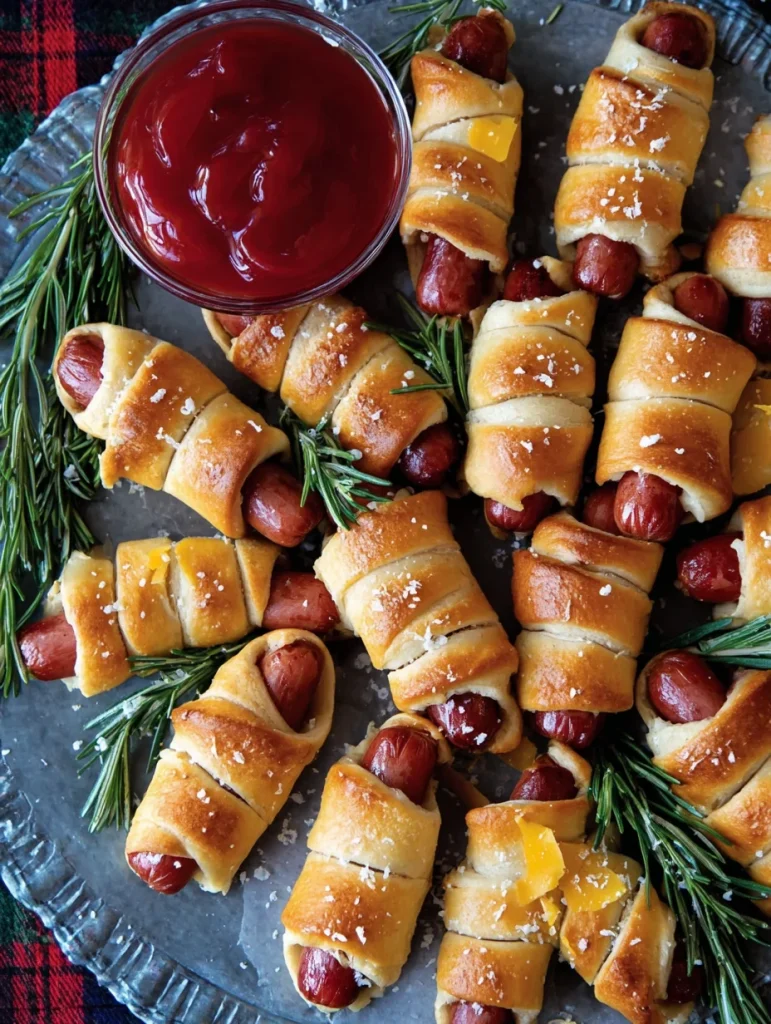 Festive Mini Hotdogs