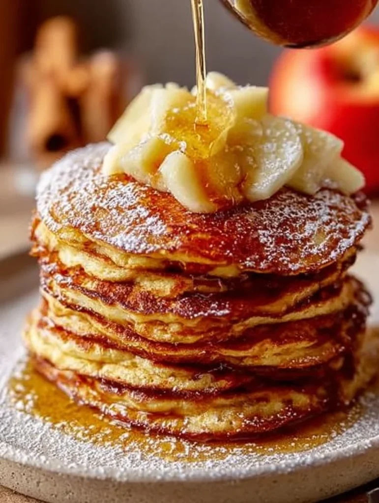 Gingerbread Pancakes with Spiced Syrup
