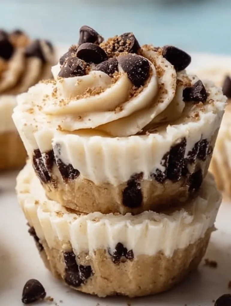 High Protein Yogurt Cookie Dough Cups
