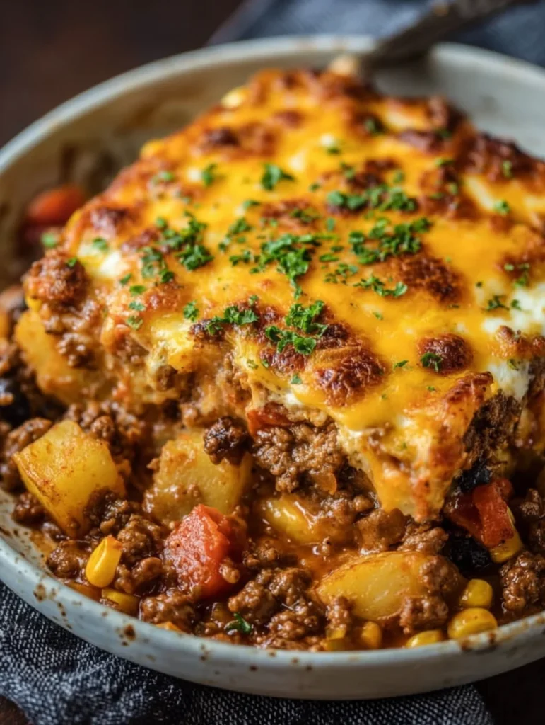 Hobo Casserole Ground Beef