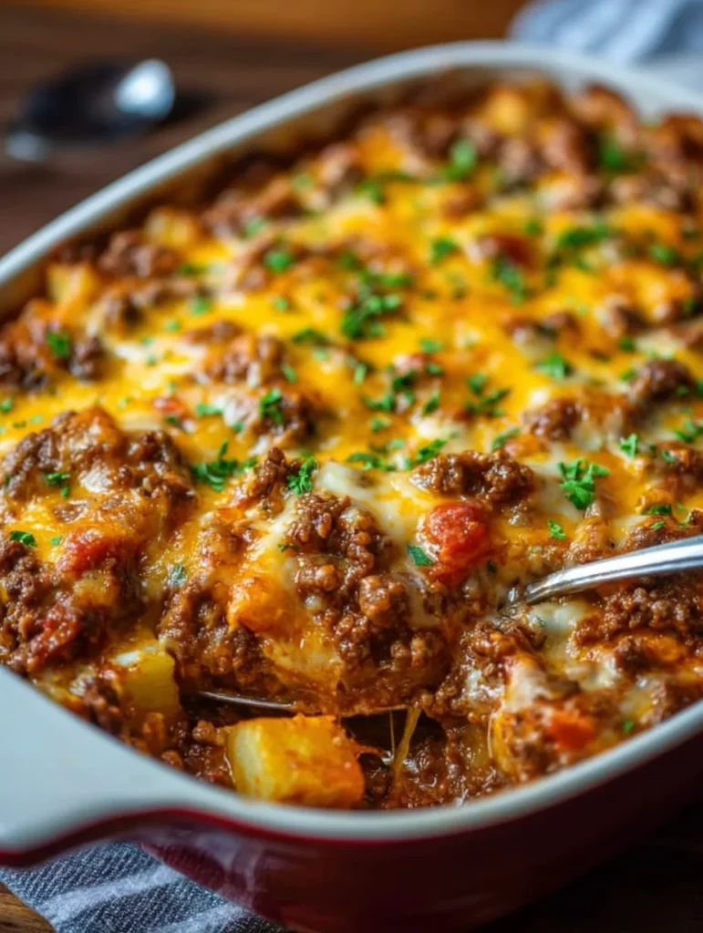Hobo Casserole Ground Beef